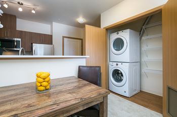 In-unit washer and dryer